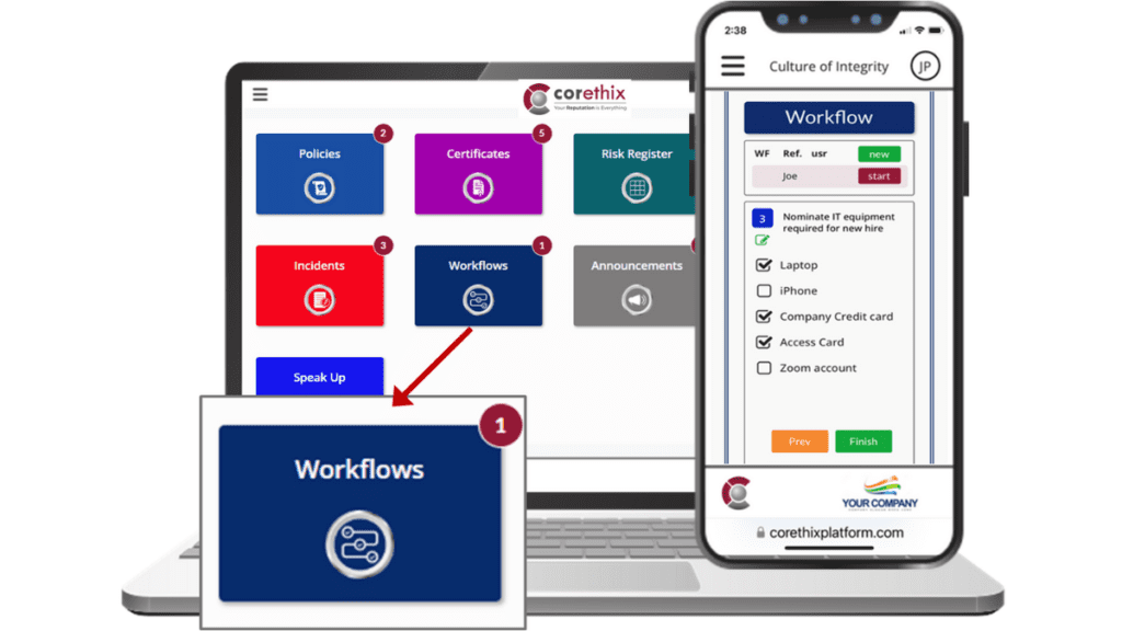 Corethix Workflow Module